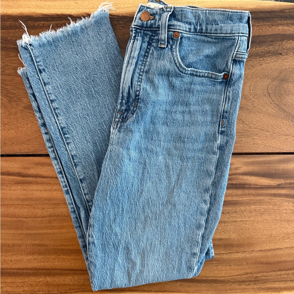Madewell Perfect Vintage Straight Leg Jeans